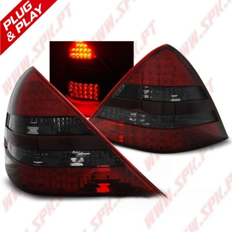 Farolins LED Dynamic Red+Smoke - Mercedes SLK R170 (1996-2004)