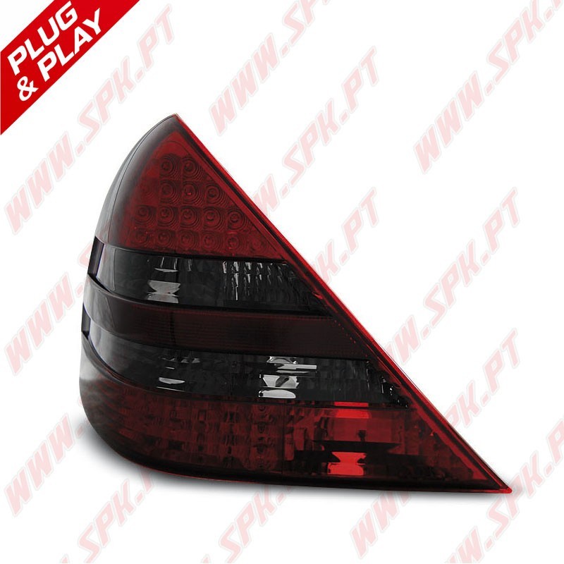 Farolins LED Dynamic Red+Smoke - Mercedes SLK R170 (1996-2004)