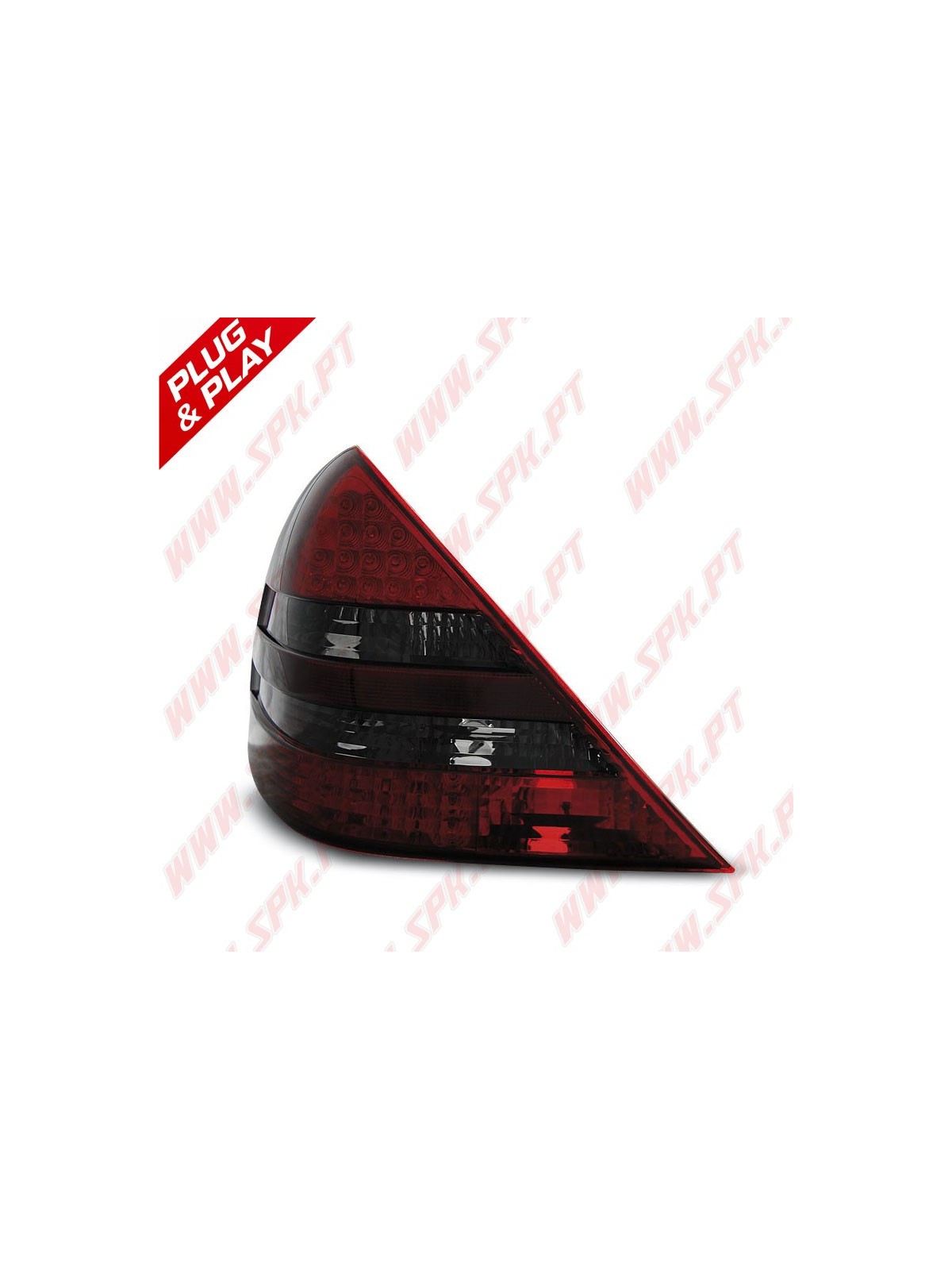 Farolins LED Dynamic Red+Smoke - Mercedes SLK R170 (1996-2004)