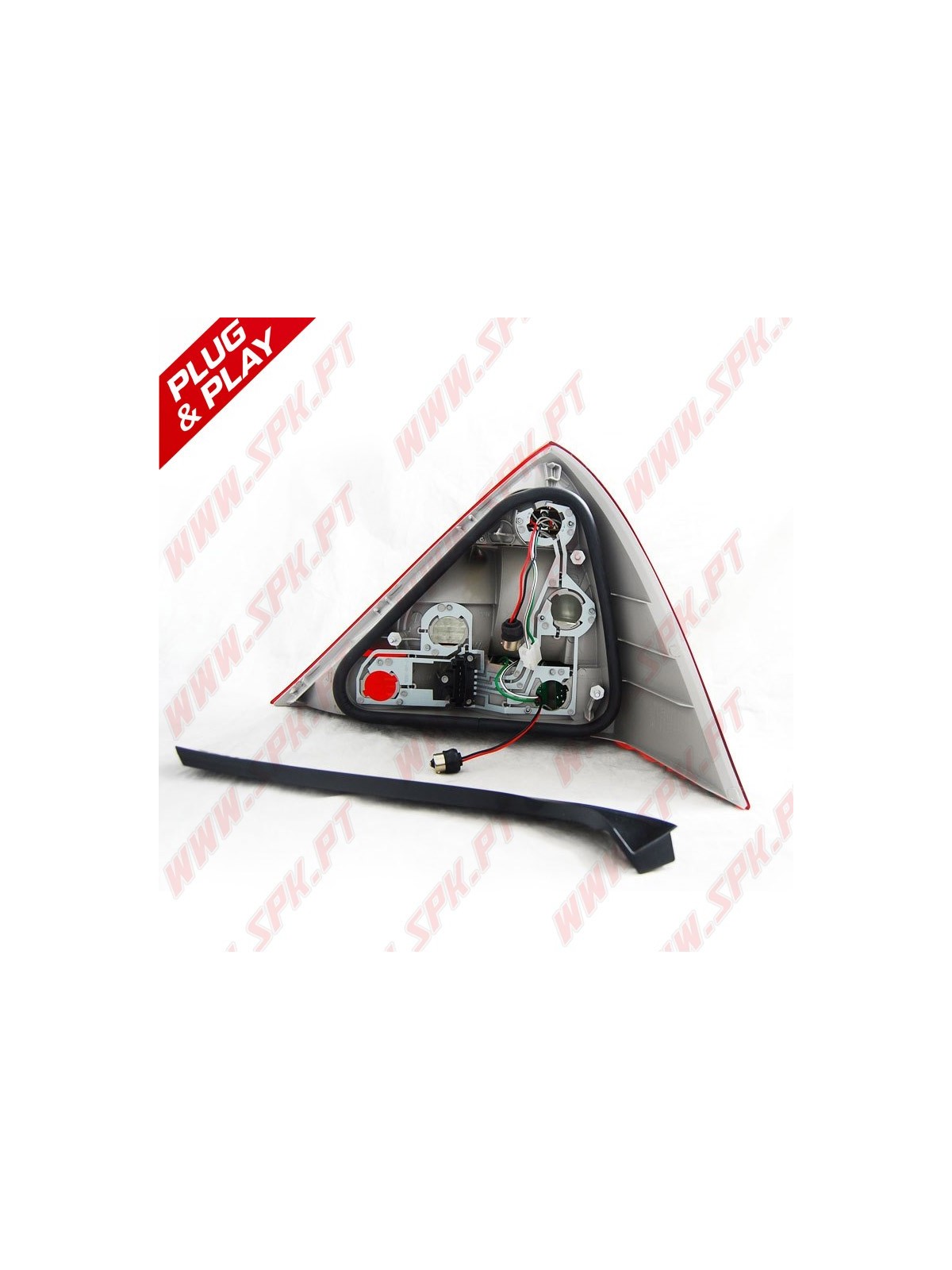 Farolins LED Dynamic Red+Smoke - Mercedes SLK R170 (1996-2004)