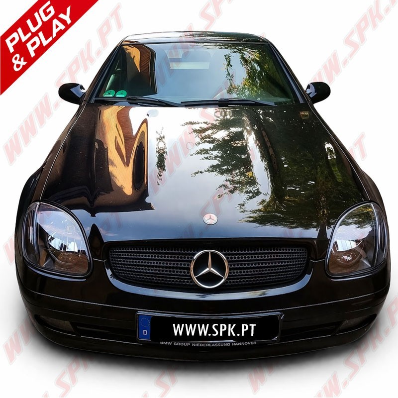 Faróis Cristal Black - Mercedes SLK R170 (2006-2004)