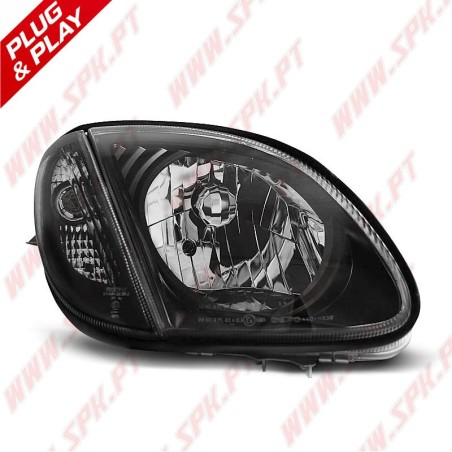 Faróis Cristal Black - Mercedes SLK R170 (2006-2004)