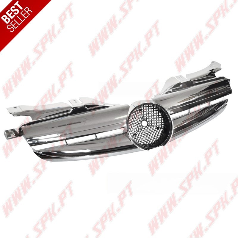 Grelha Frontal Look CL Chrome - Mercedes SLK R170 (1996-2004)