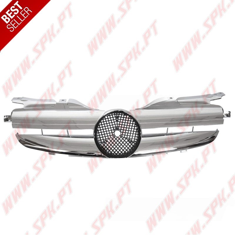 Grelha Frontal Look CL Chrome - Mercedes SLK R170 (1996-2004)