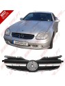 Grelha Frontal Look CL Black+Chrome - Mercedes SLK R170 (1996-2004)