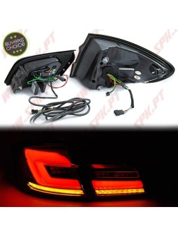 Farolins FULL-LED Dark Red - BMW F10 Sedan (2010-2017)