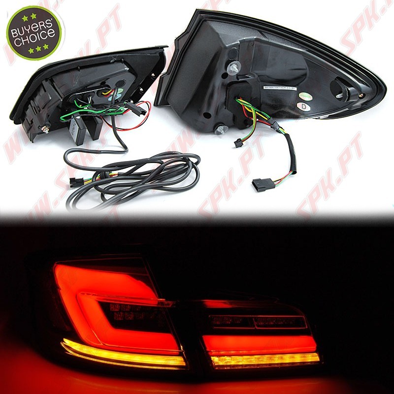 Farolins FULL-LED Dark Red - BMW F10 Sedan (2010-2017)