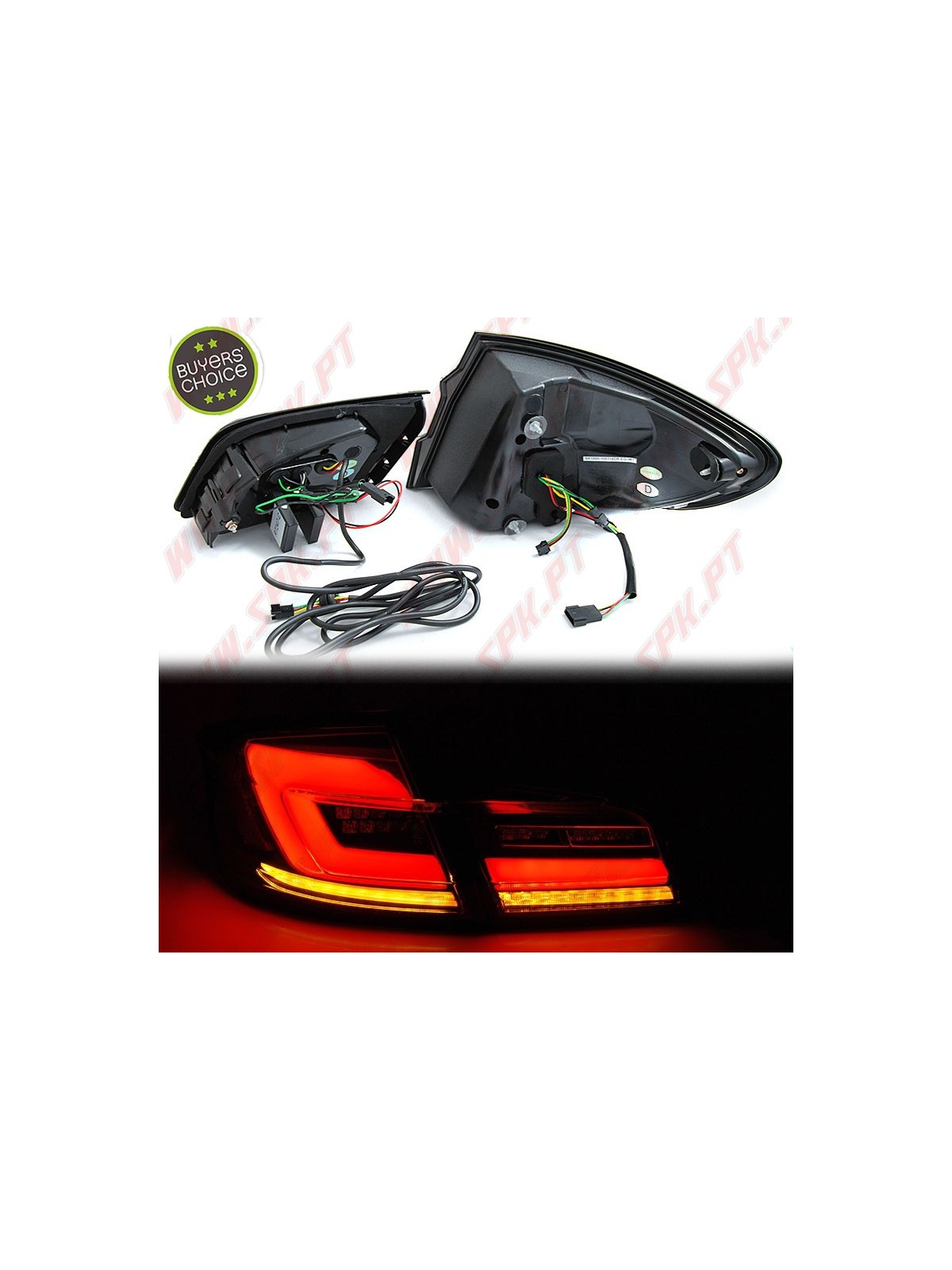 Farolins FULL-LED Dark Red - BMW F10 Sedan (2010-2017)