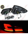 Farolins FULL-LED Smoke Black  - BMW F10 Sedan (2010-2017) Farolins FULL-LED Smoke Black  - BMW F10 Sedan (2010-2017)
