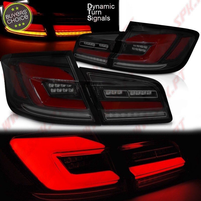 Farolins FULL-LED Smoke Black  - BMW F10 Sedan (2010-2017) Farolins FULL-LED Smoke Black  - BMW F10 Sedan (2010-2017)