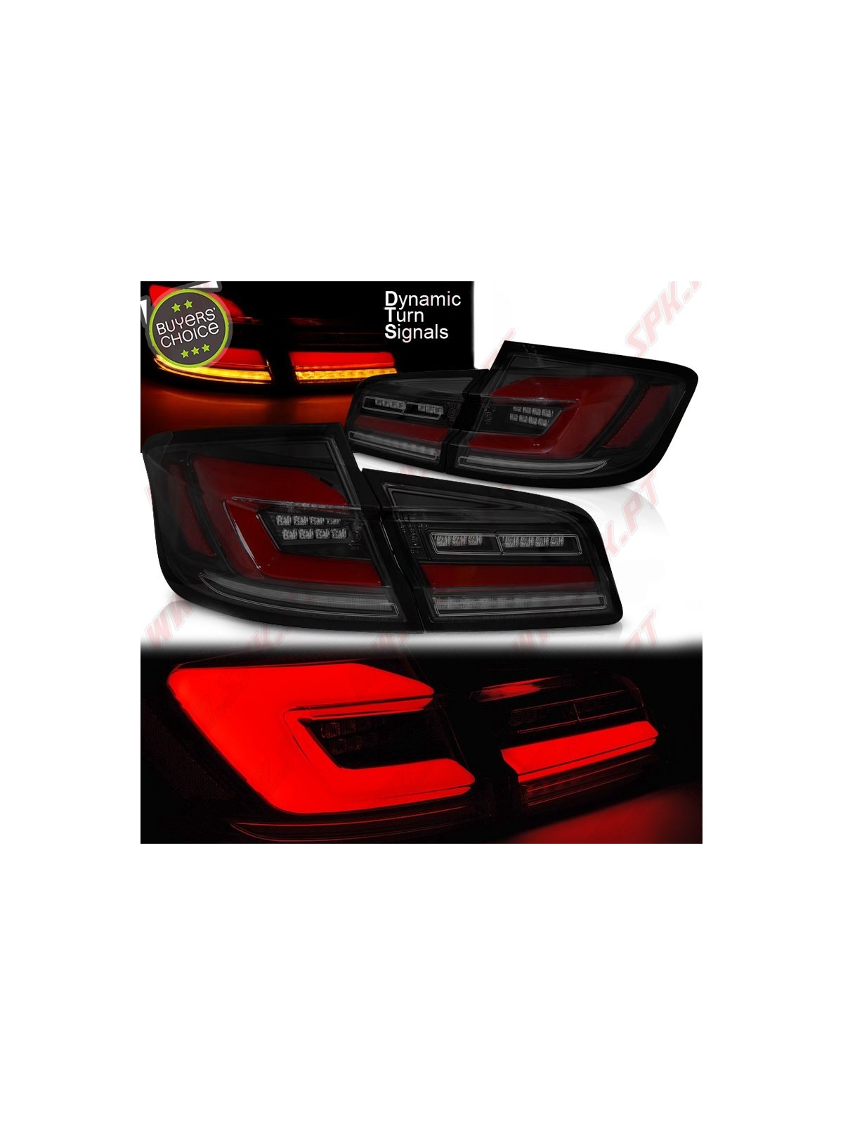 Farolins FULL-LED Smoke Black  - BMW F10 Sedan (2010-2017) Farolins FULL-LED Smoke Black  - BMW F10 Sedan (2010-2017)