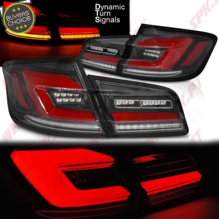 Farolins FULL-LE Black  - BMW F10 Sedan (2010-2017)