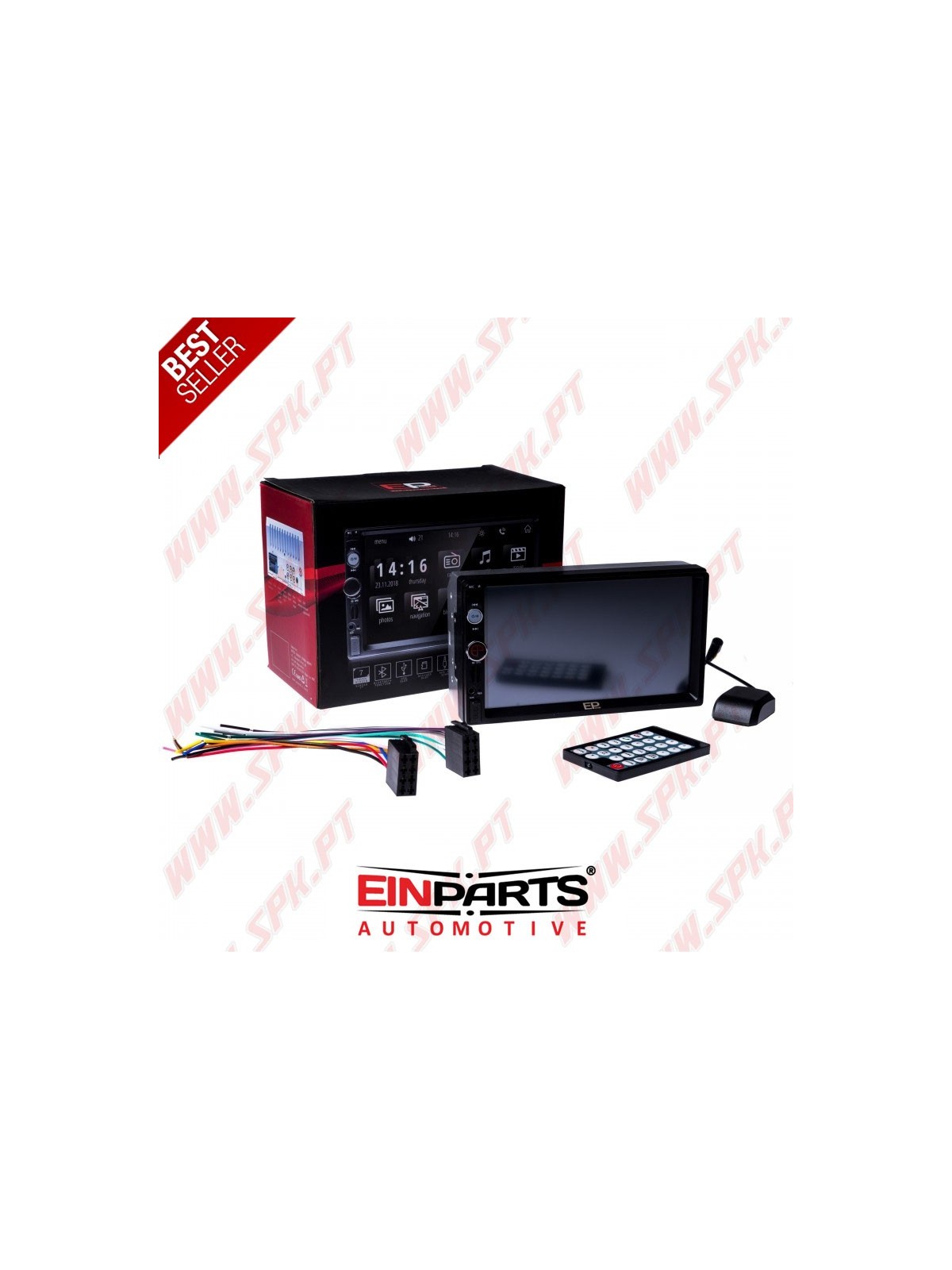 Radio EP 2DIN 7" GPS / USB / MICRO SD