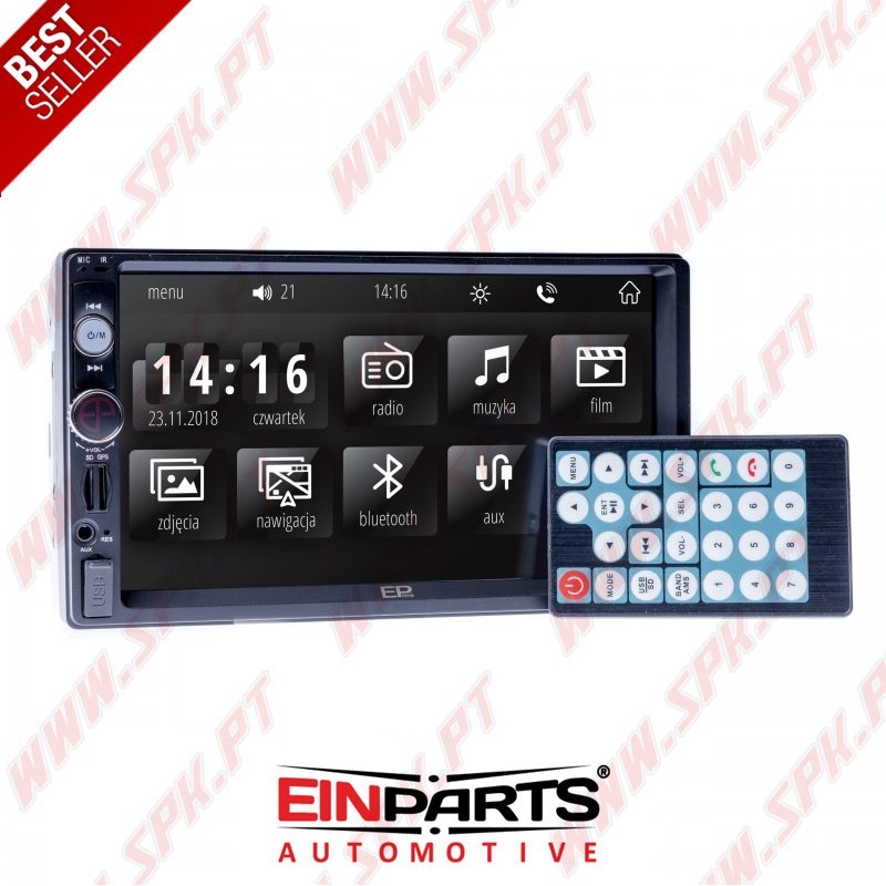 Radio EP 2DIN 7" GPS / USB / MICRO SD
