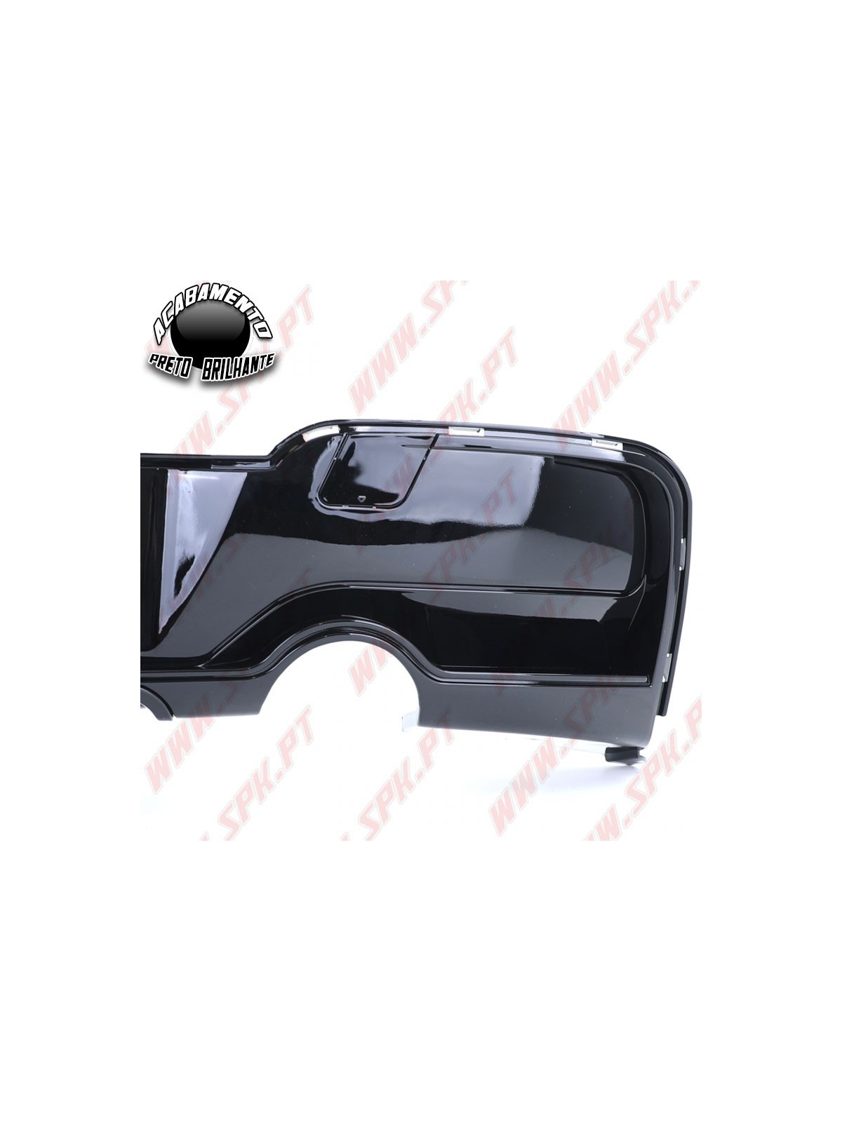 Difusor Traseiro Look MP-2 Gloss - BMW F20 / F21 (2011-2015)