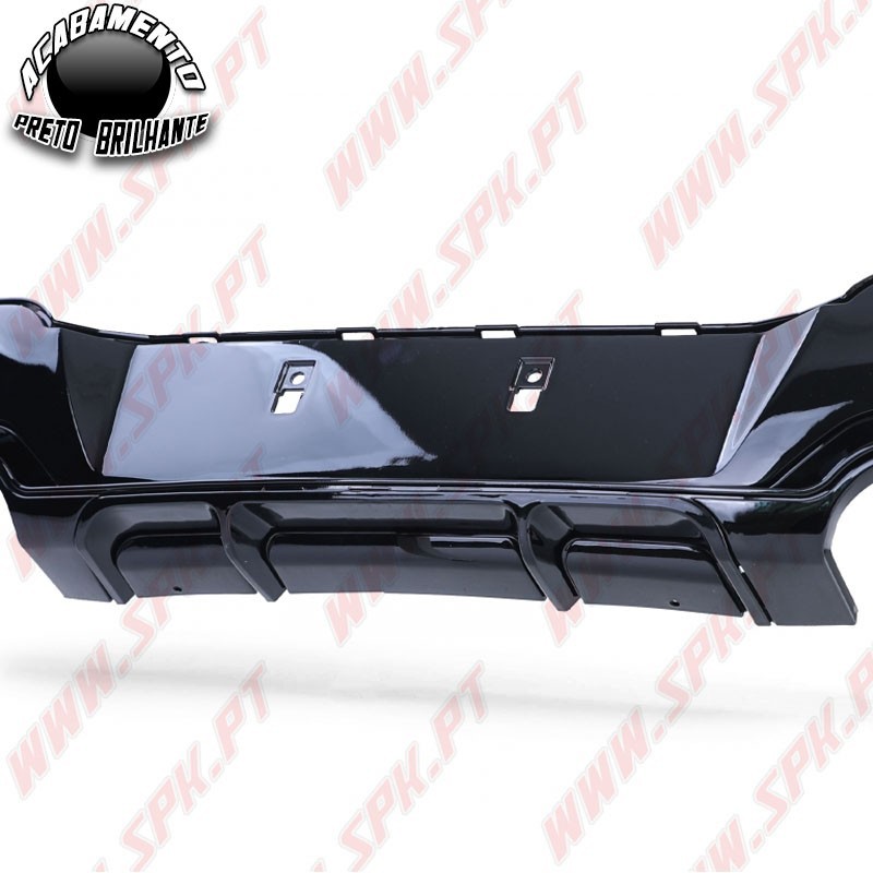 Difusor Traseiro Look MP-2 Gloss - BMW F20 / F21 (2011-2015)