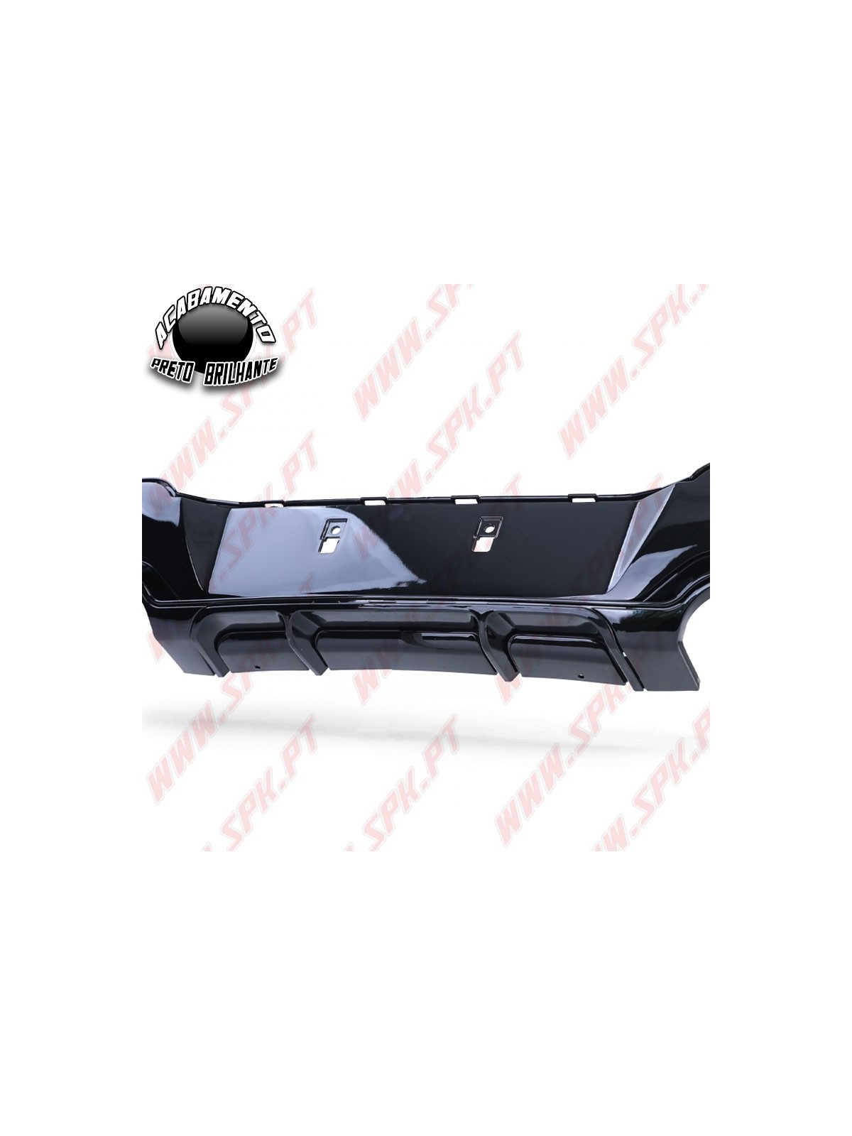 Difusor Traseiro Look MP-2 Gloss - BMW F20 / F21 (2011-2015)