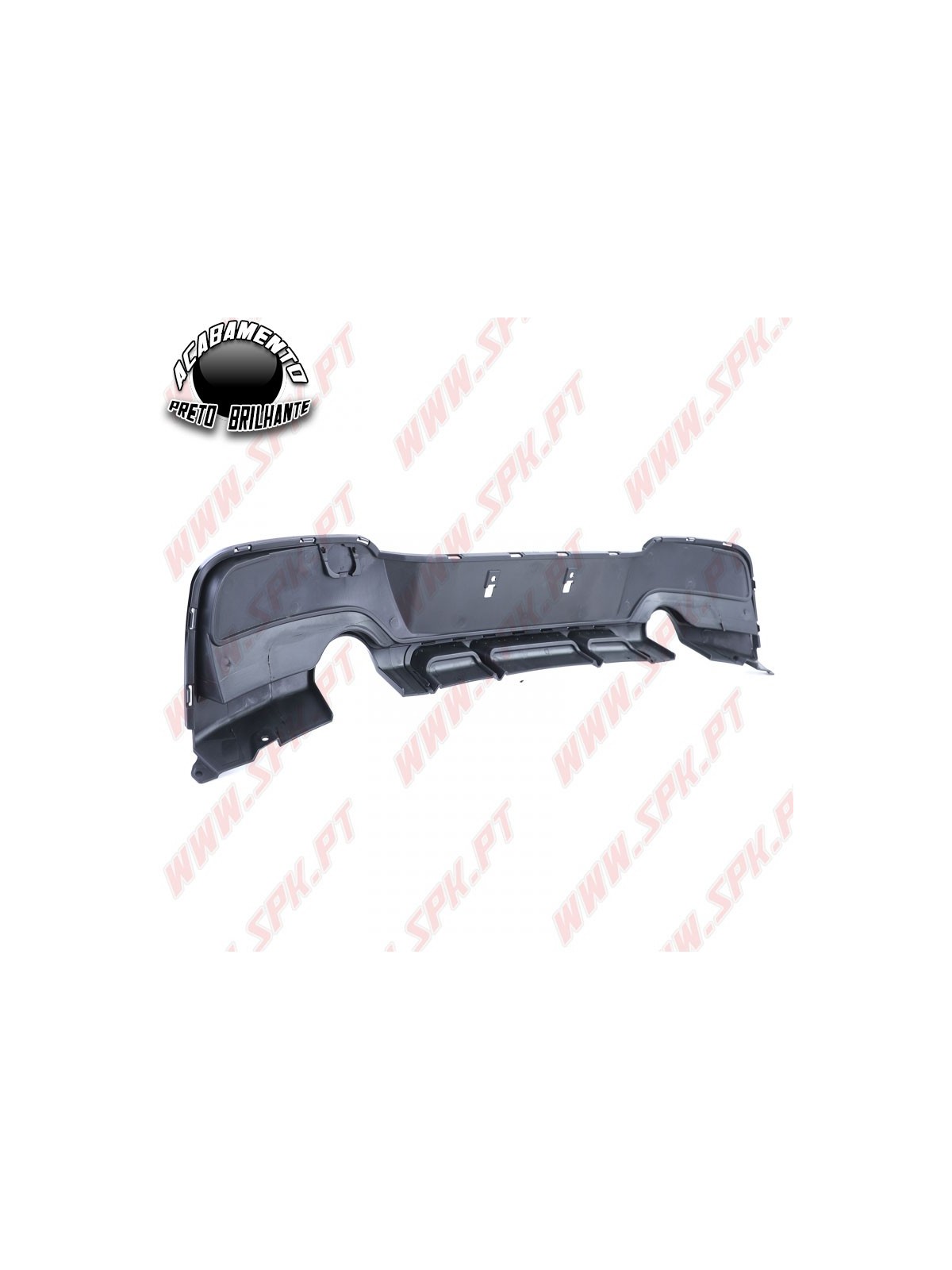 Difusor Traseiro Look MP-2 Gloss - BMW F20 / F21 (2011-2015)