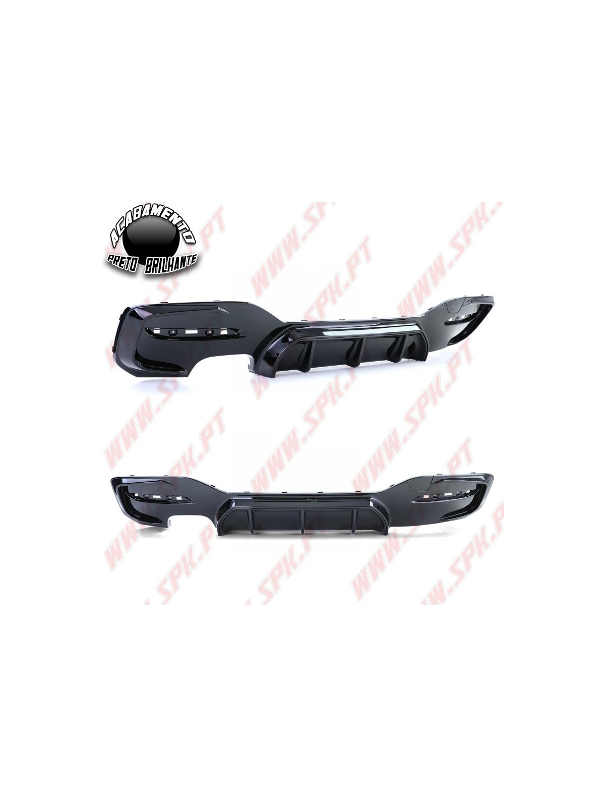 Difusor Traseiro Look MP-1 - BMW F20 / F21 LCI (2015-2019)