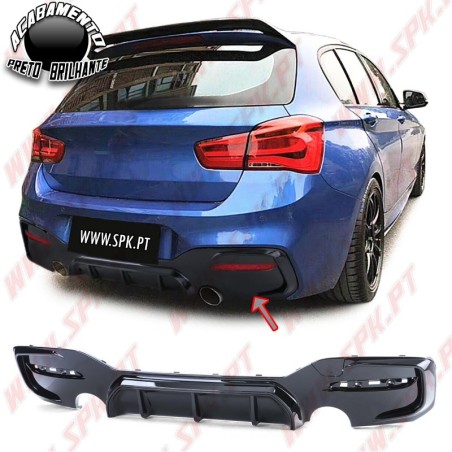 Difusor Traseiro Look MP-2 - BMW F20 / F21 LCI (2015-2019)