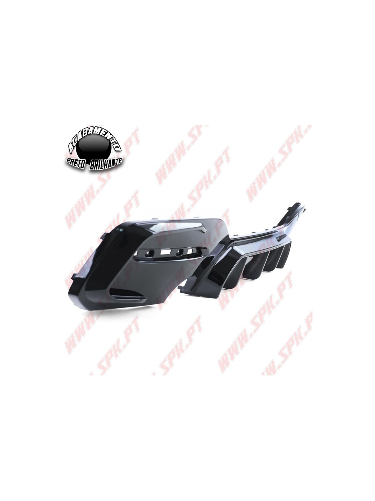 Difusor Traseiro Look MP-2 - BMW F20 / F21 LCI (2015-2019)