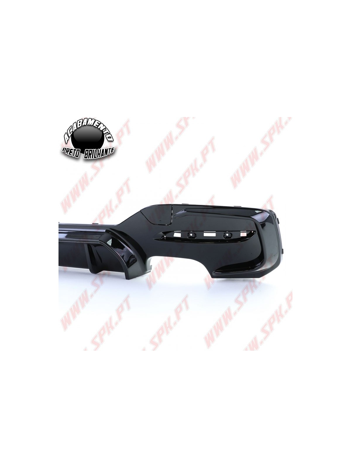 Difusor Traseiro Look MP-4 - BMW F20 / F21 LCI (2015-2019)