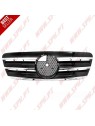 Grelha Frontal Look CL Black+Chrome - Mercedes CLK W208 (1997-2002)