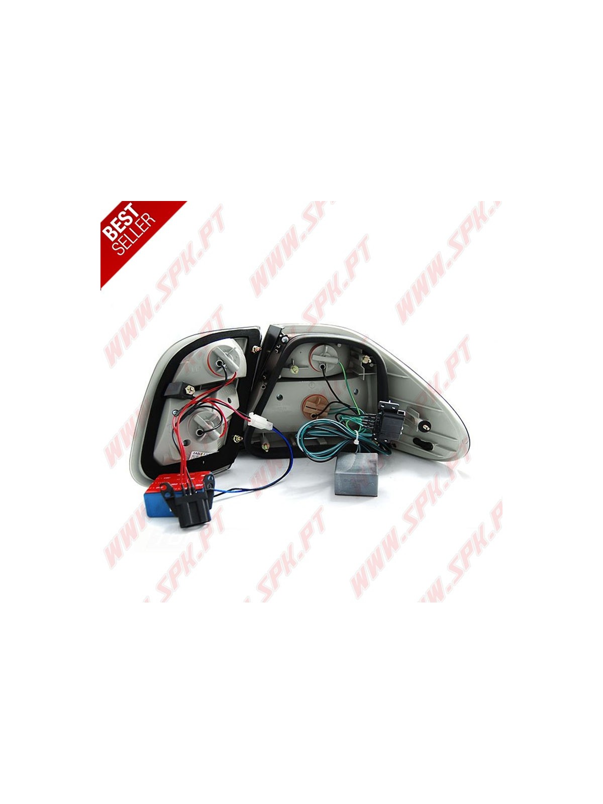 Farolins LED Red+Smoke - Mercedes CLK W208 (1997-2002)