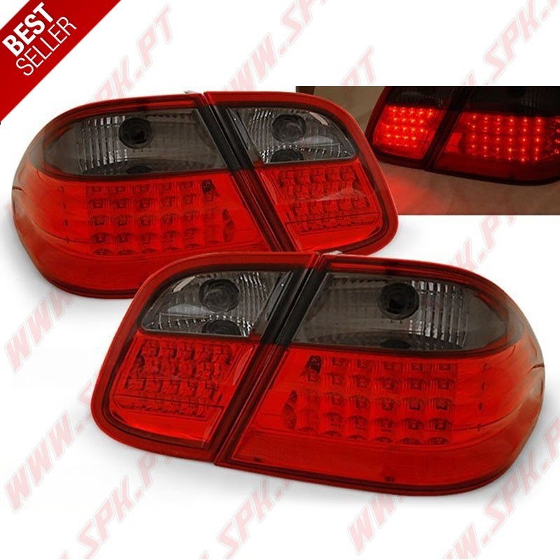 Farolins LED Red+Smoke - Mercedes CLK W208 (1997-2002)