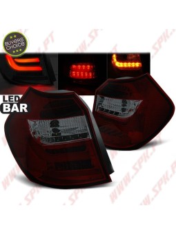 Farolins LED Red+Smoke - BMW E87 / E81 (2004-2011)