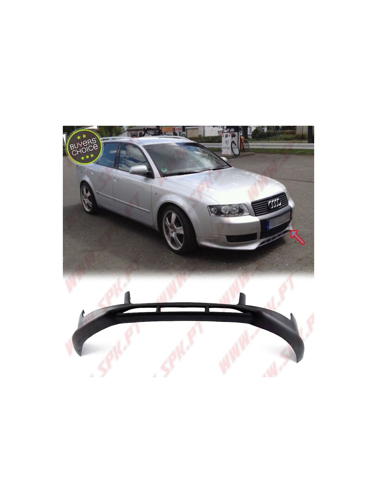 Spoiler Frontal Audi A4 B6 Sedan / Avant (2001-2005)