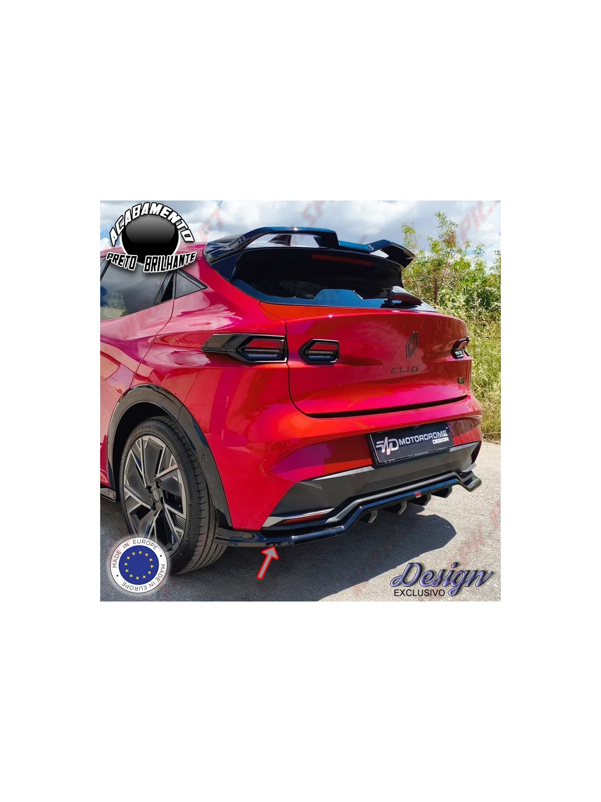 Difusor Traseiro - Renault Clio 6 (2025-)