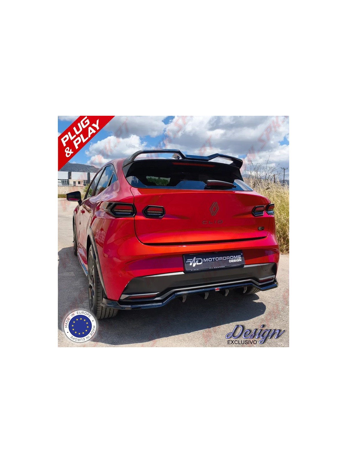 Aileron Traseiro - Renault Clio 6 (2025-)