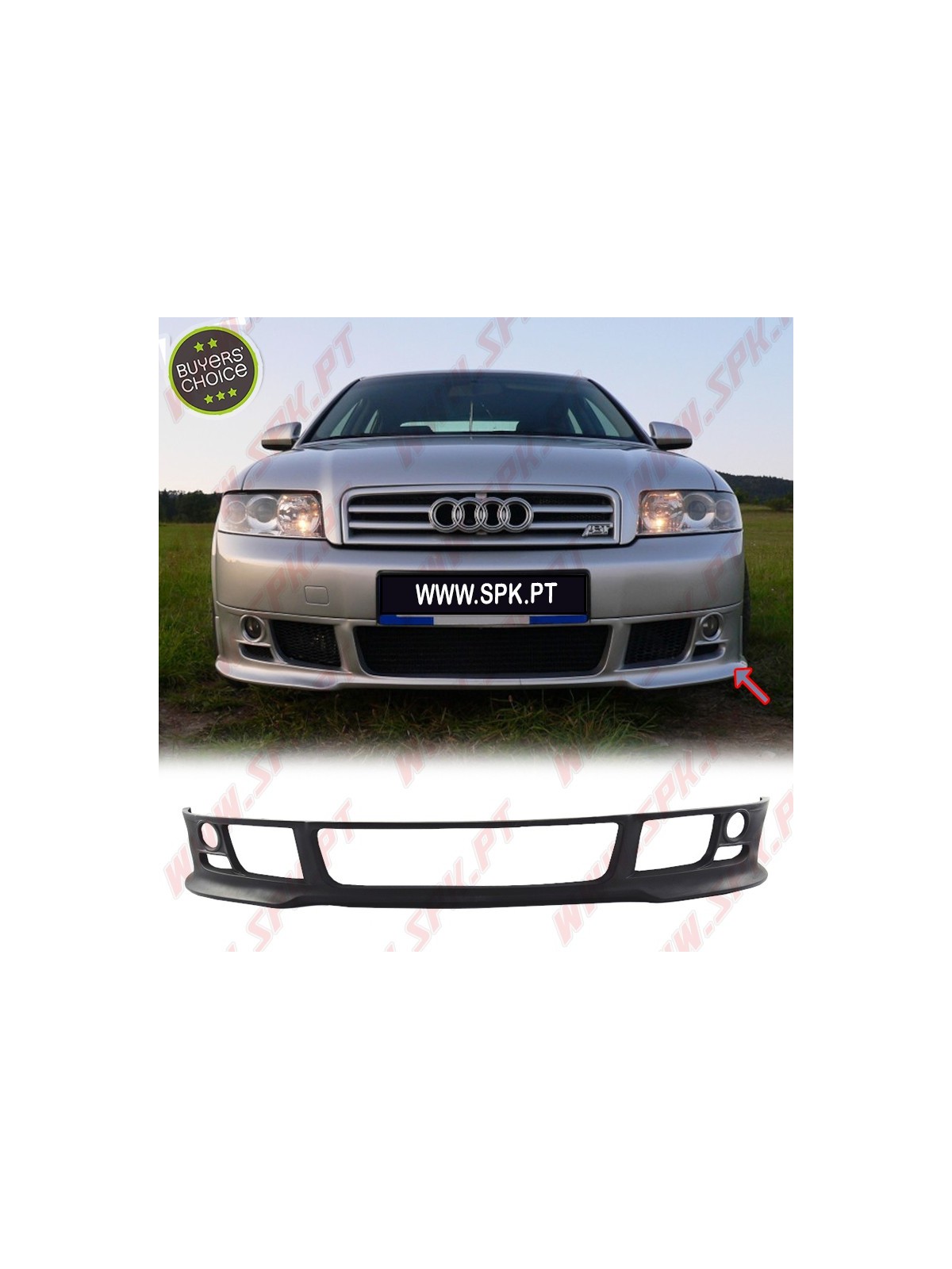 Spoiler Frontal - Audi A4 B6 Sedan / Avant (2001-2005)