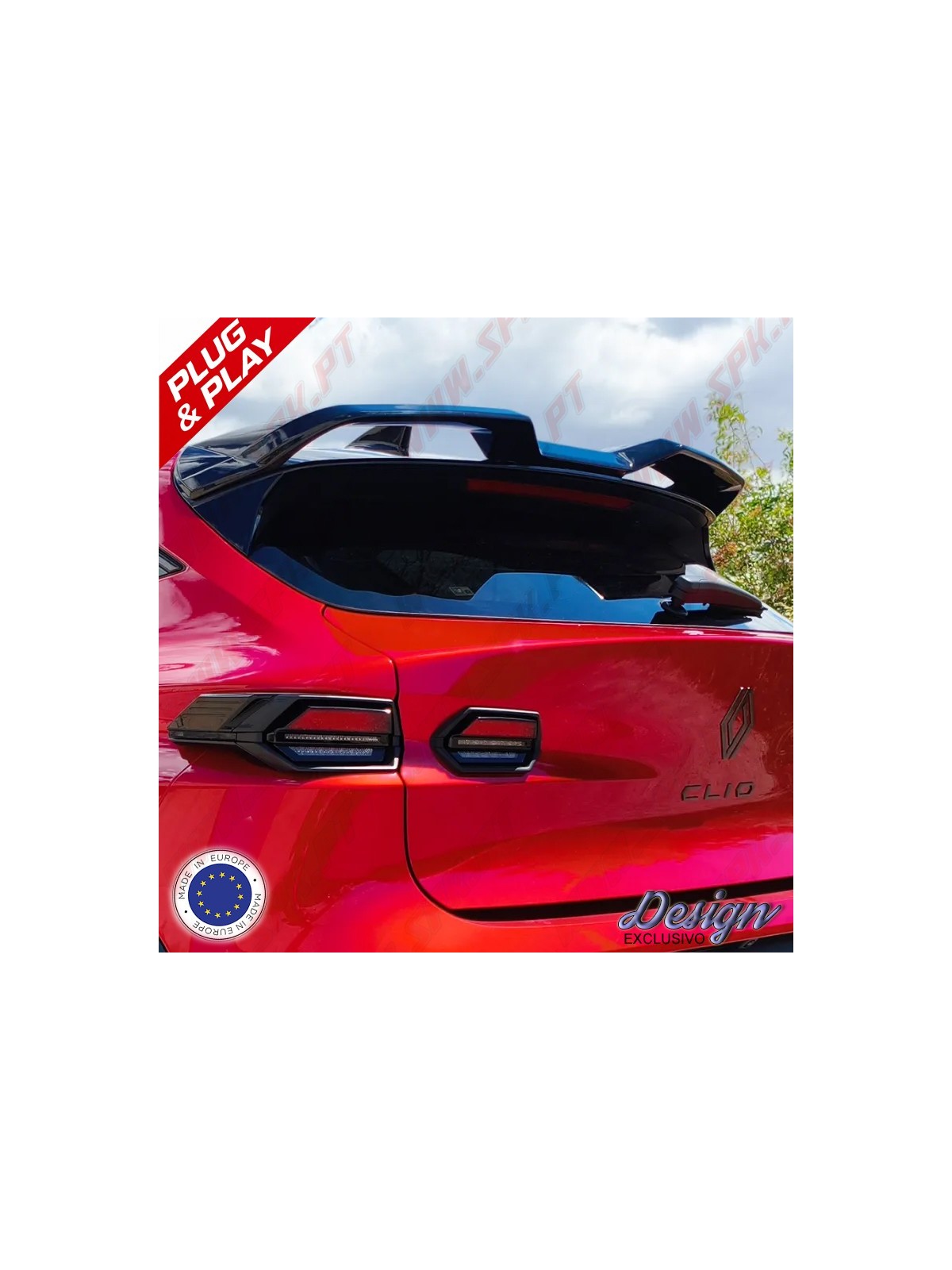 Aileron Traseiro - Renault Clio 6 (2025-)