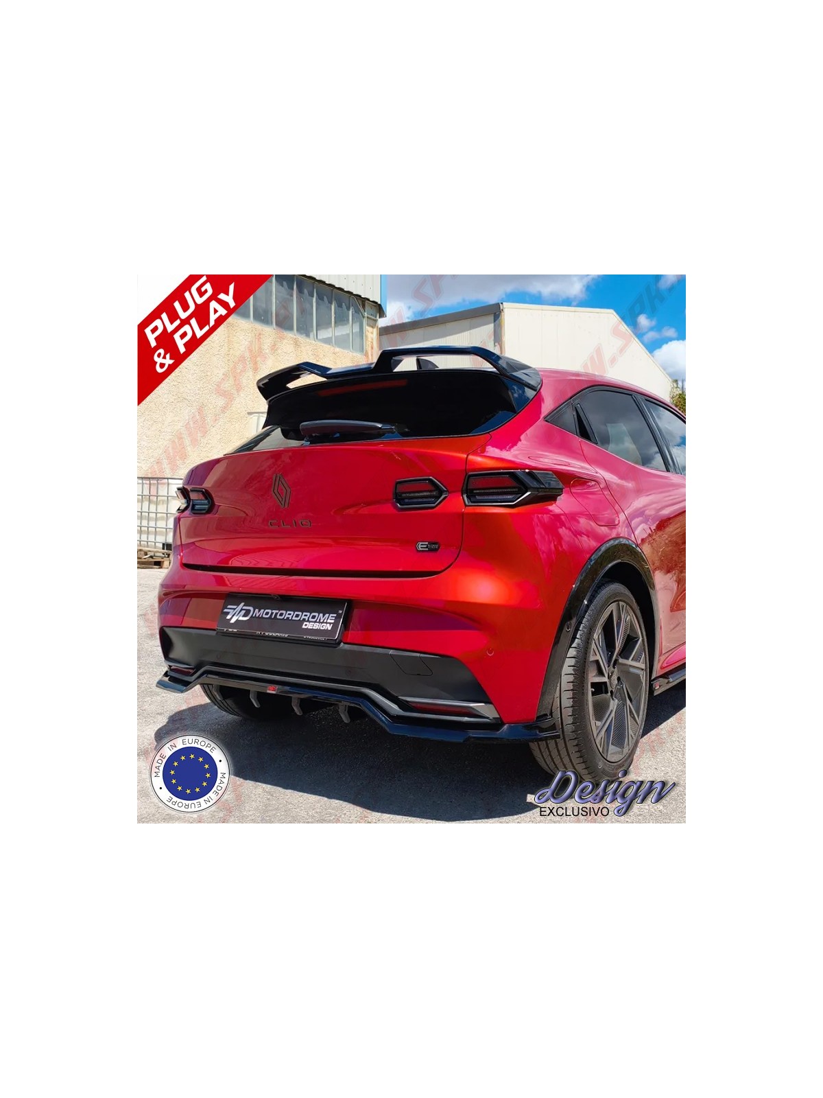 Aileron Traseiro - Renault Clio 6 (2025-)