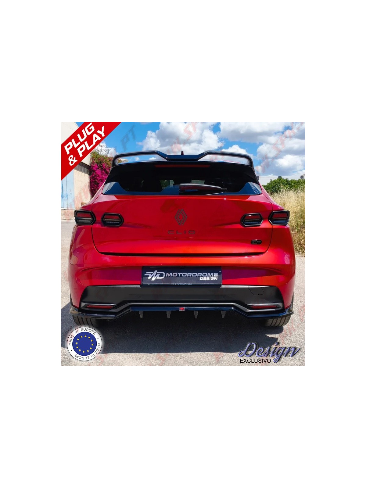 Aileron Traseiro - Renault Clio 6 (2025-)