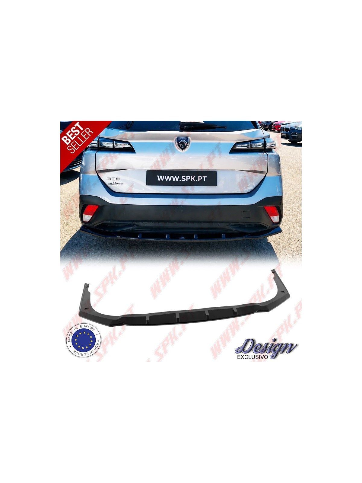 Difusor Traseiro - Peugeot 308 SW MK3 (2021-)