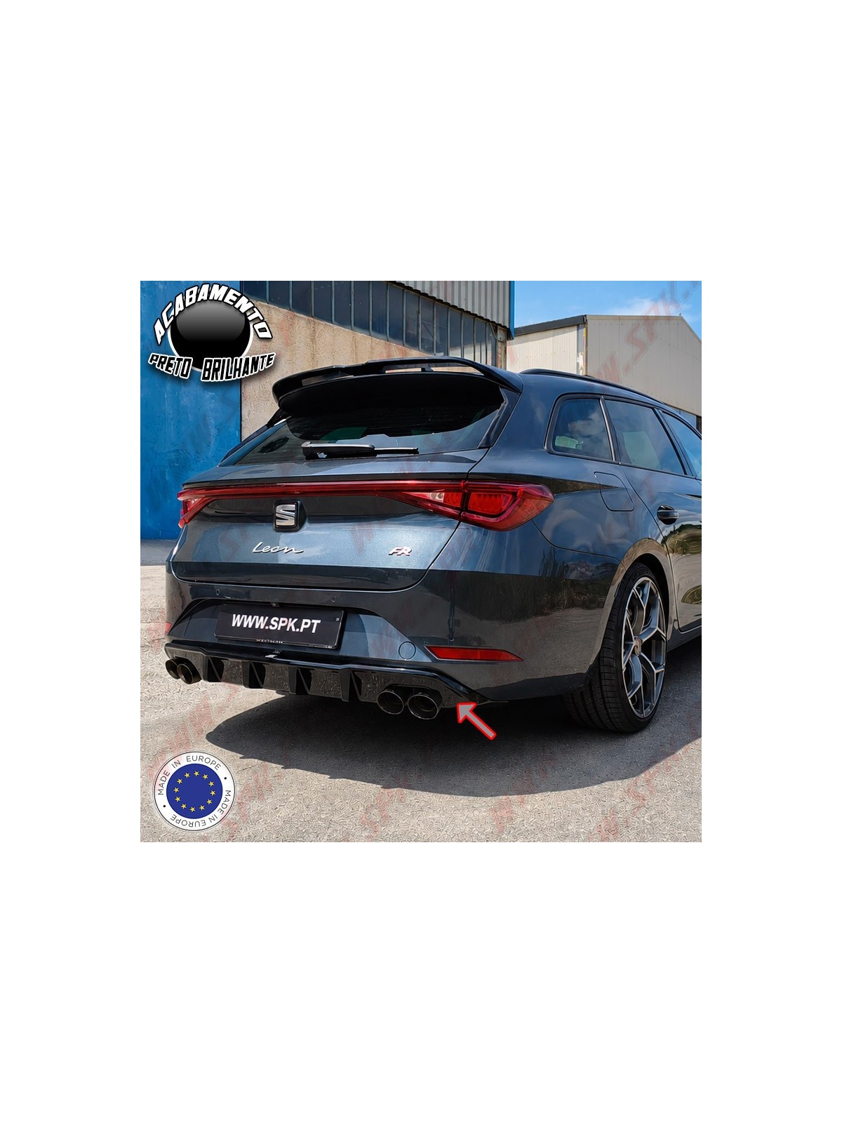 Difusor Traseiro - Seat Leon 4 FR - ST (2020-)
