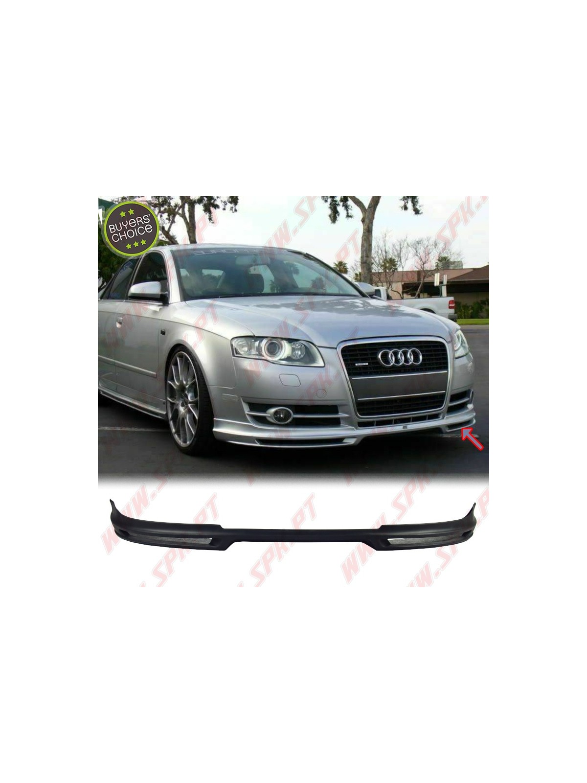 Spoiler Frontal Audi A4 B7 Sedan / Avant (2005-2008)
