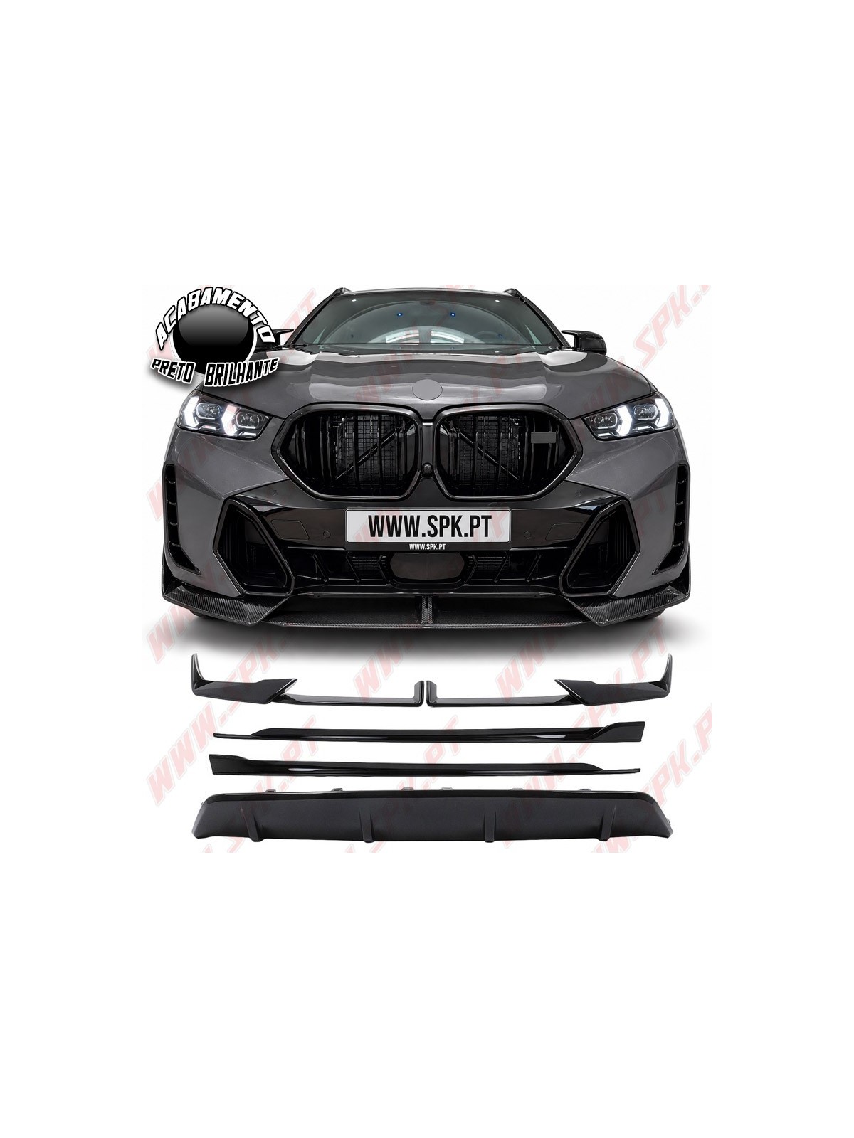 Body-Kit Estético Look Black Night - BMW X6 G06 LCI M-Sport (2024-)