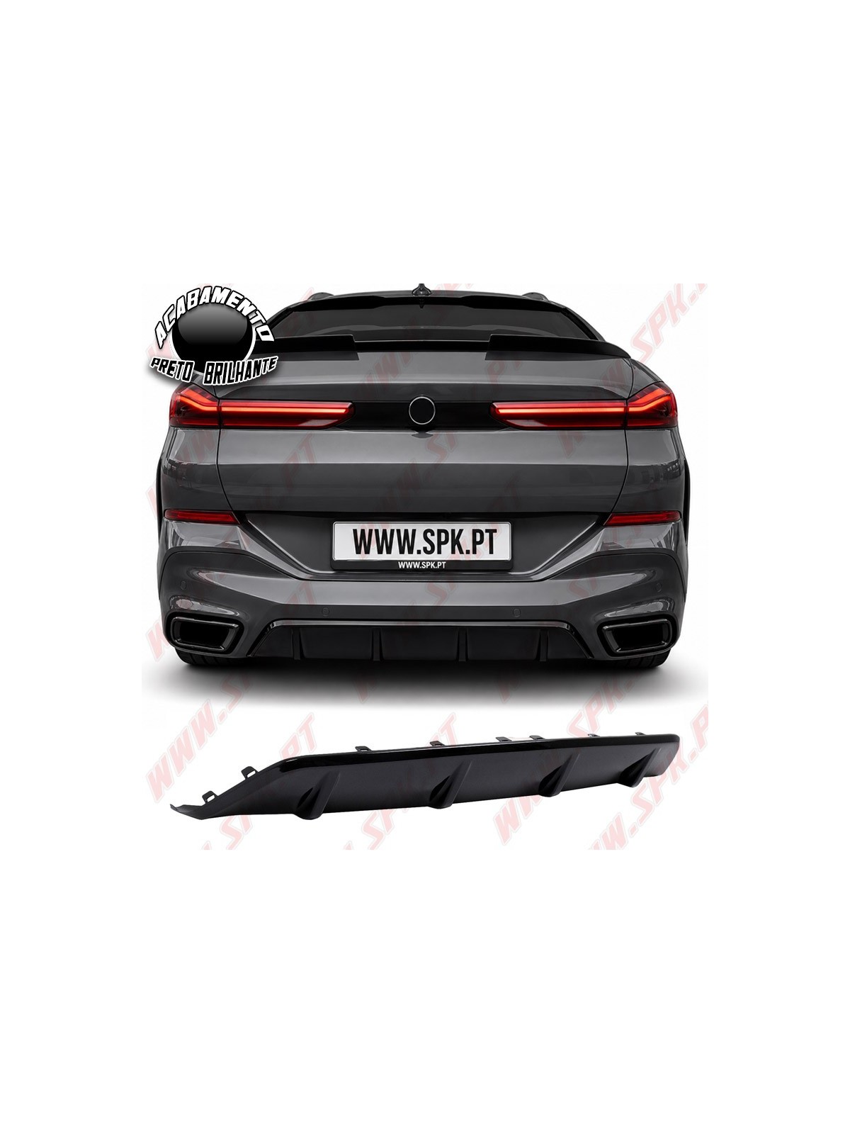 Body-Kit Estético Look Black Night - BMW X6 G06 LCI M-Sport (2024-)