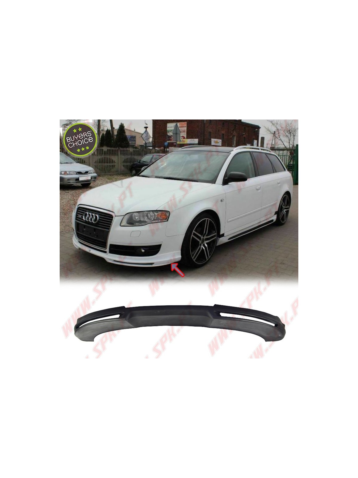 Spoiler Frontal Audi A4 B7 Sedan / Avant (2005-2008)