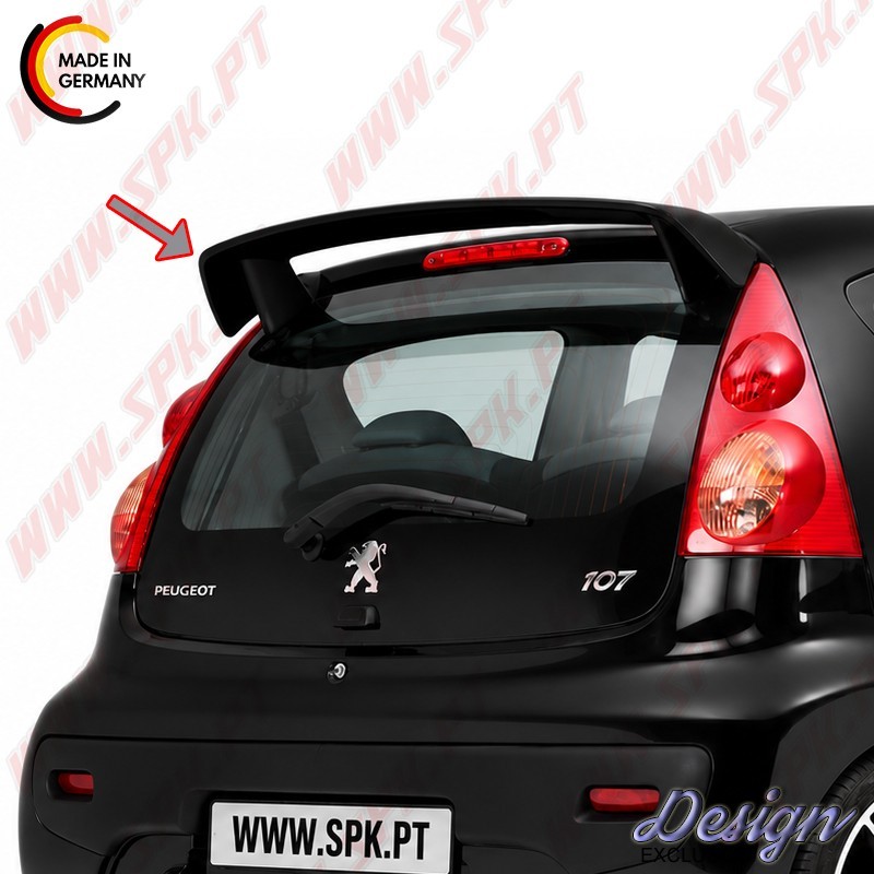 Aileron Traseiro - Citroen C1 / Peugeot 107 (2005-2014)