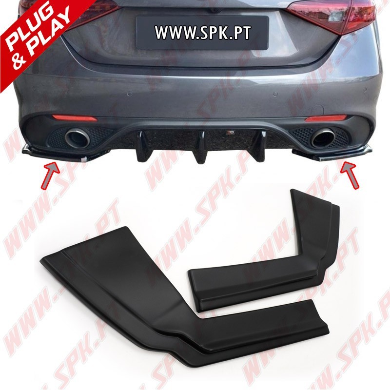 Splitters Traseiros - Alfa Romeo Giulia 952 (2015-2021)