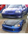 Lip Spoiler Frontal Look Mugen - Honda Civic EK / EJ Pré-Facelift (1996-1998)