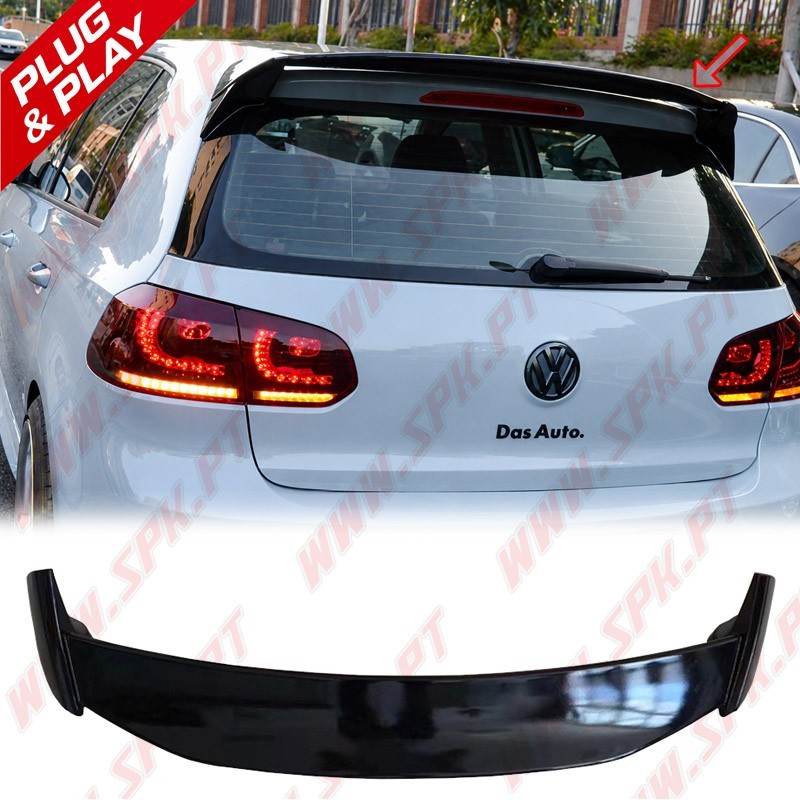 Aileron Traseiro V.4 - VW Golf 6 GTI / GTD / R (2008-2012)