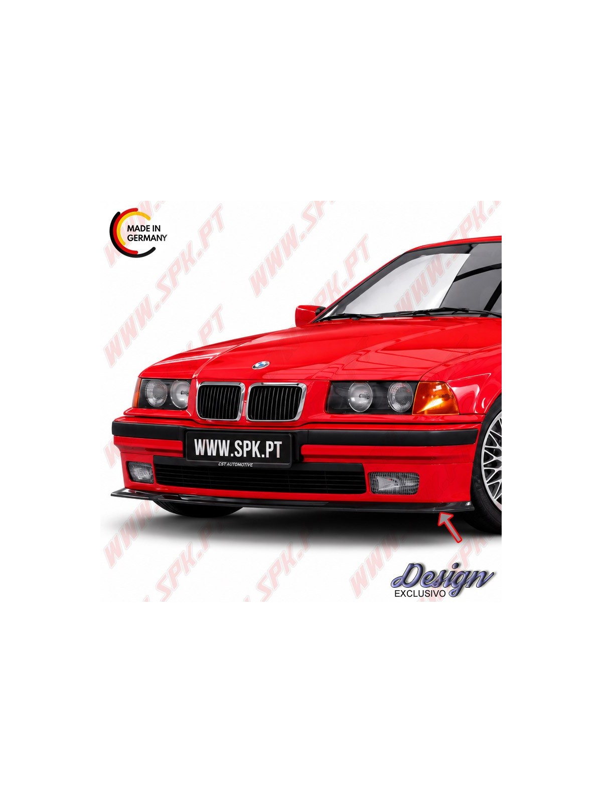 Lip Spoiler Frontal - BMW E36 Compact (1993-2000)