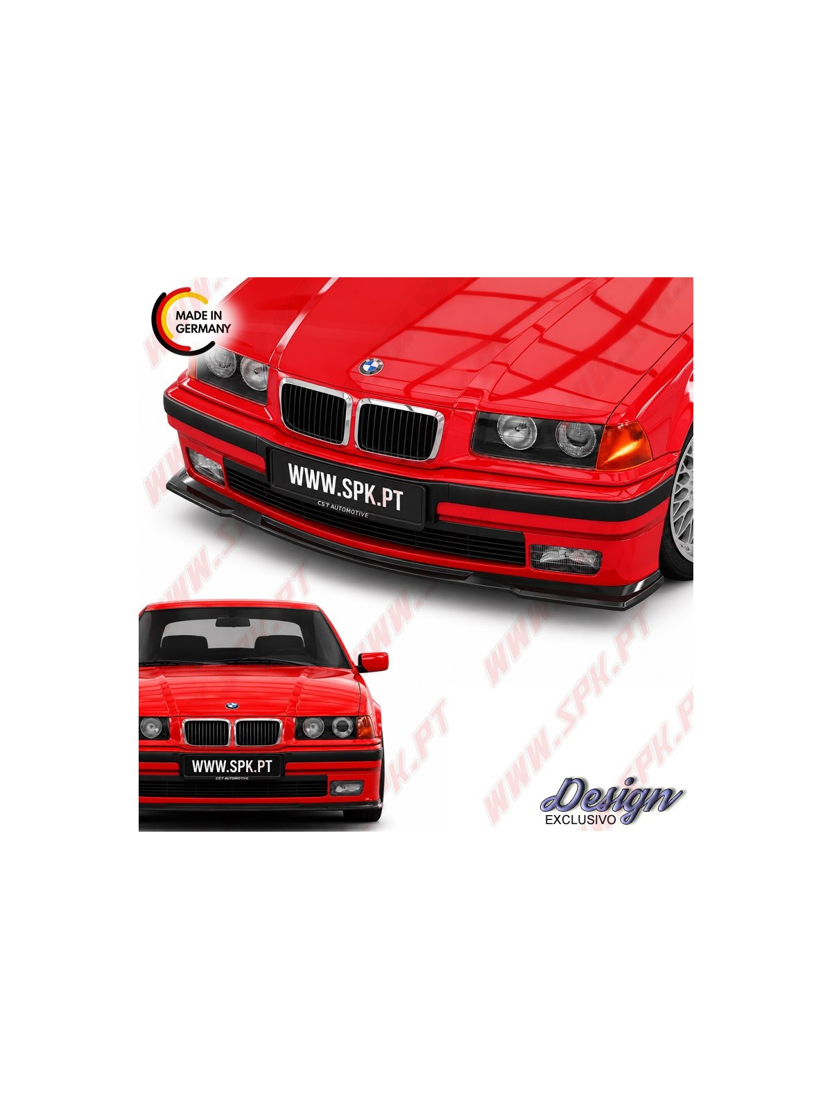 Lip Spoiler Frontal - BMW E36 Compact (1993-2000)