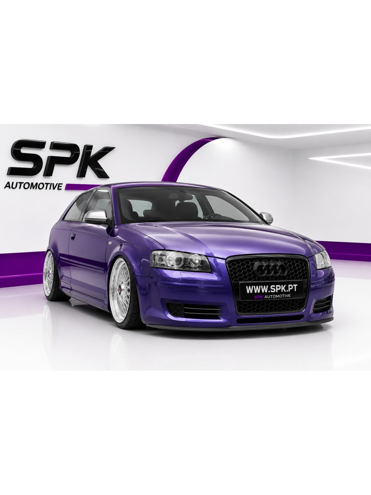 Grelha Frontal Look RS - Audi A3 8P (2005-2008)